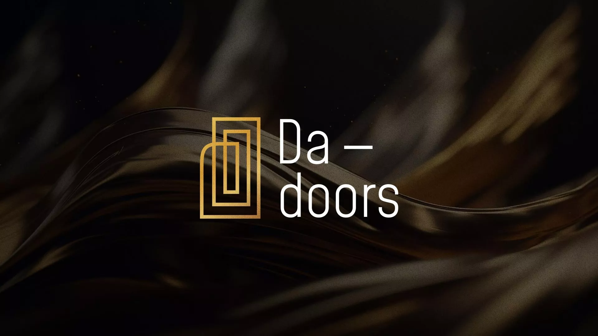 Разработка логотипа для компании «DA-DOORS» в Боровске